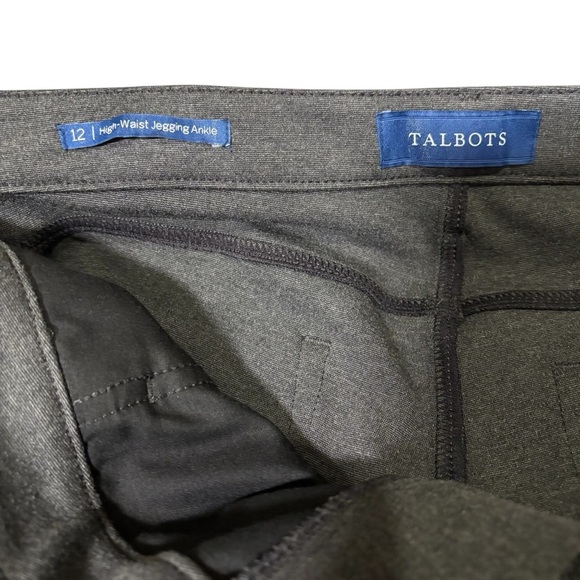 Talbots High-Waist Jegging Ankle Pants Office Workwear Women’s Size 12 - Picture 5 of 13